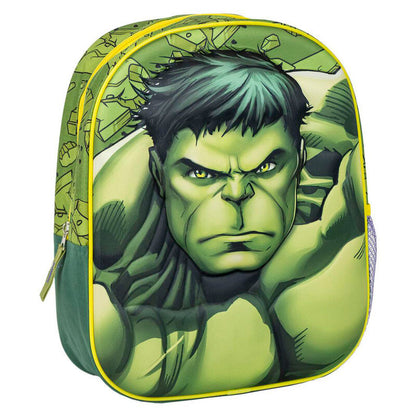 3d hulk backpack the avengers marvel 31cm