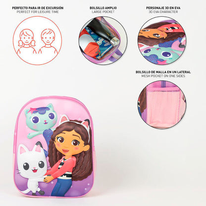Gabby's Dollhouse 3D Backpack 31cm
