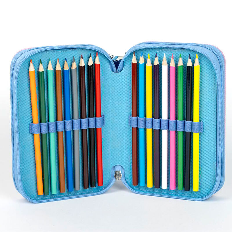 Stitch Disney Triple Pencil Case