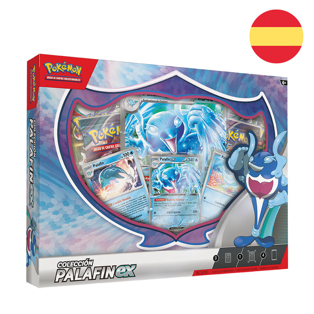pokemon palafinex card blister pack (spanish)