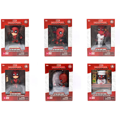 hero box deadpool marvel figure assortment