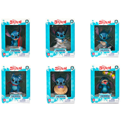 assorted disney hero box stitch figures