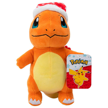 Peluche Pokémon Charmander de Noël 20 cm