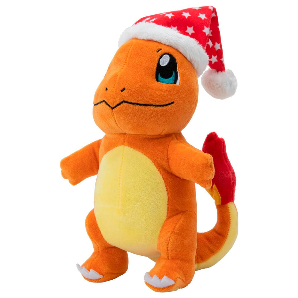 Peluche Pokémon Charmander de Noël 20 cm