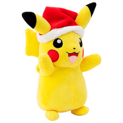 pokemon christmas pikachu plush 20cm