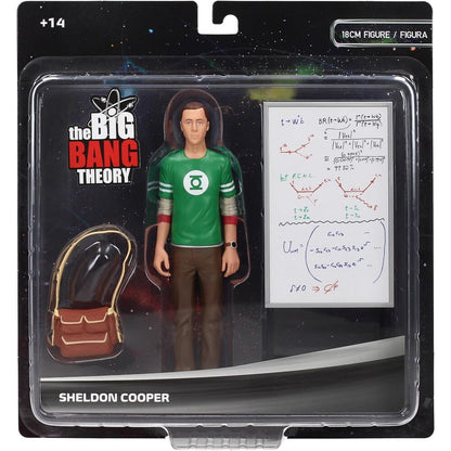 Action figure di Sheldon tratta da The Big Bang Theory alta 18 cm