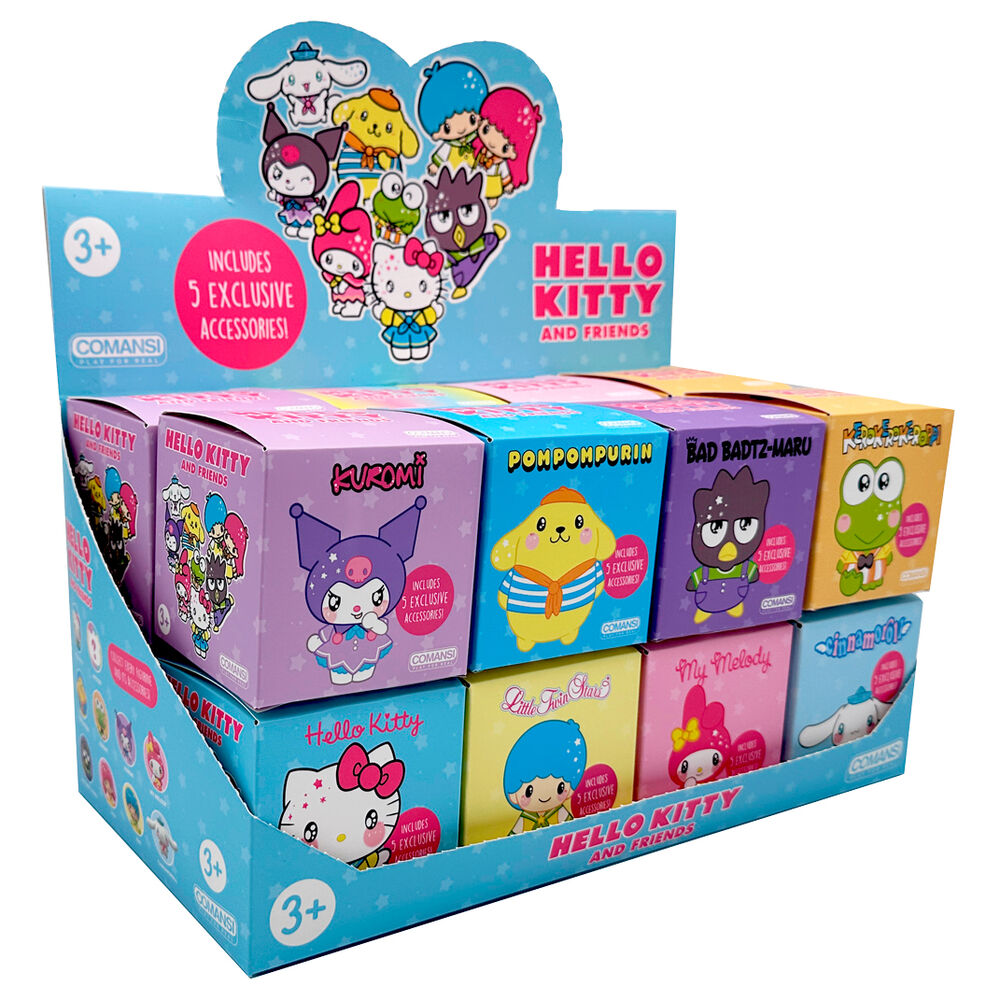 Hello Kitty Kuromi Friends Figur 6cm Sortiert