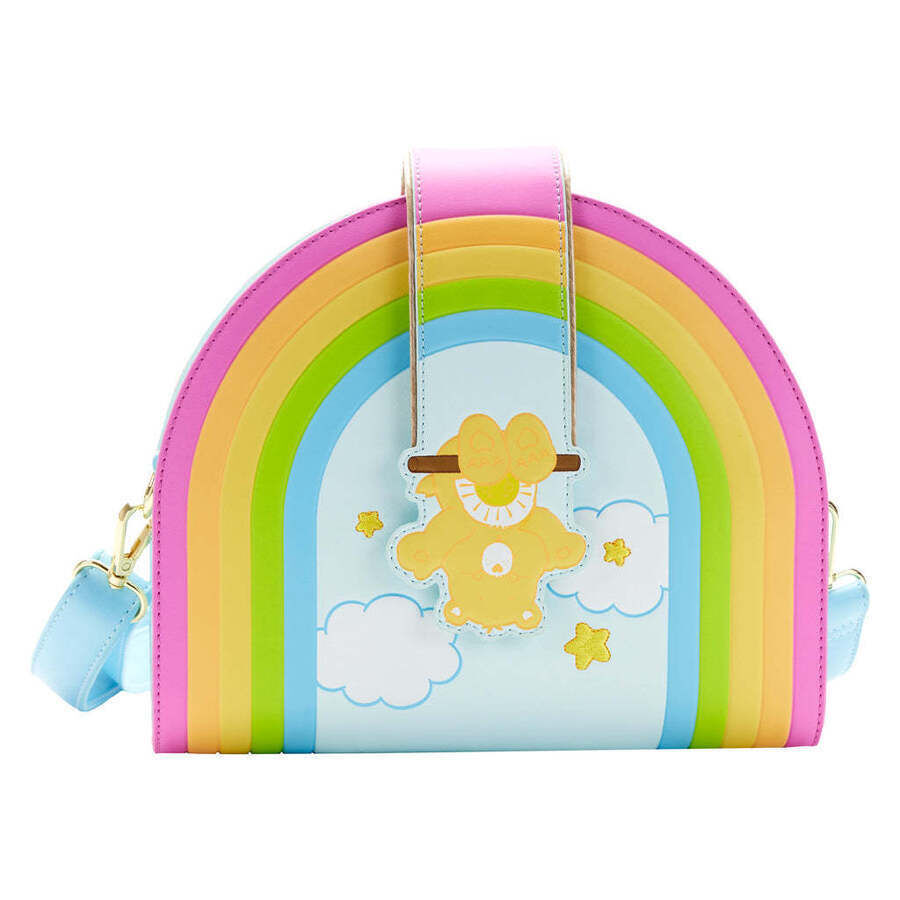 loungefly rainbow swing love bears crossbody bag