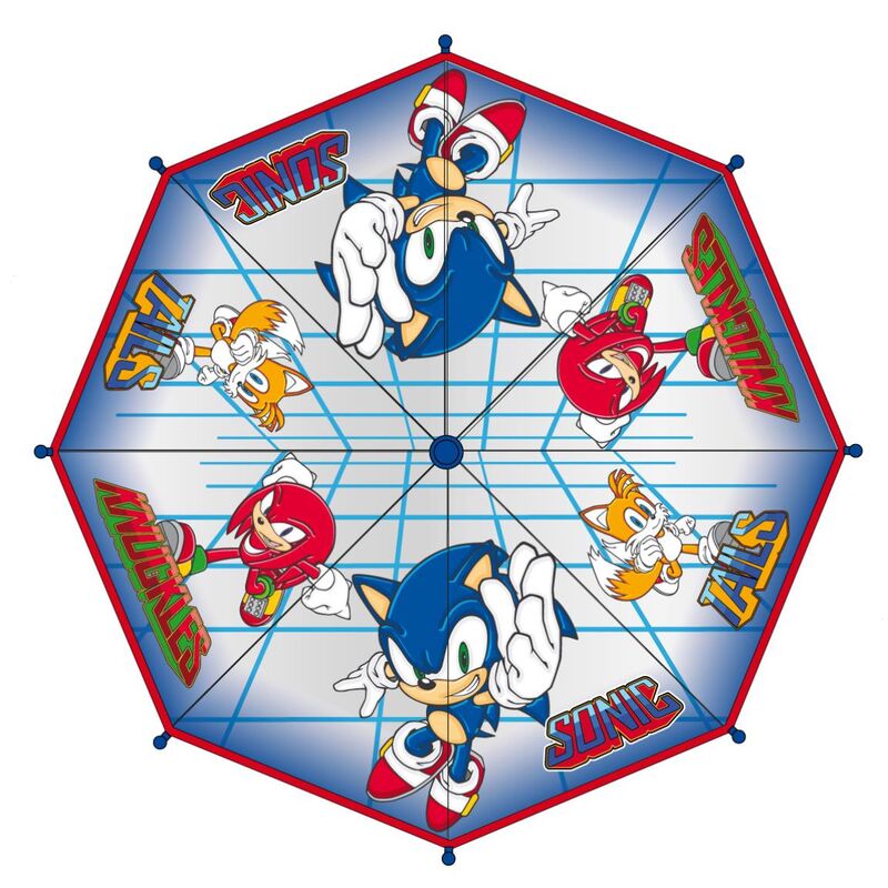 Sonic The Hedgehog Bubble Manualny parasol
