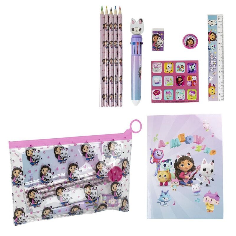 Gabby's Dollhouse Stationery Set
