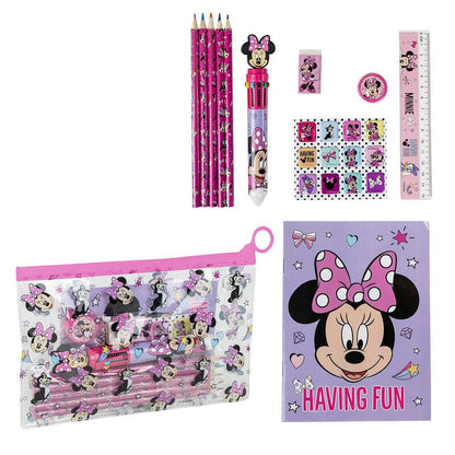 Minnie Mouse Disney stationery set