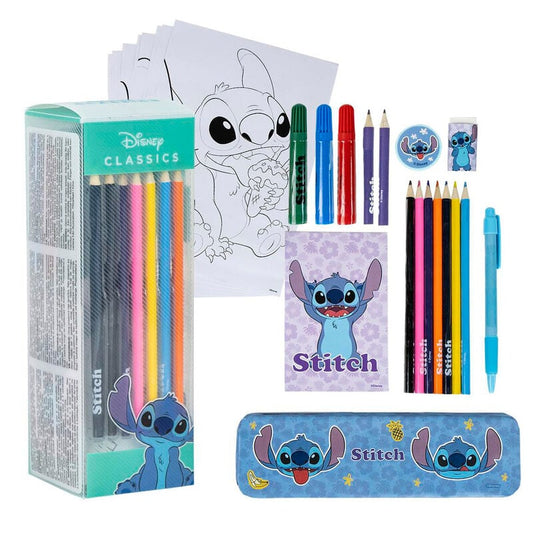 Stitch Disney colorable stationery set