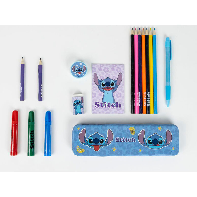 Stitch Disney colorable stationery set