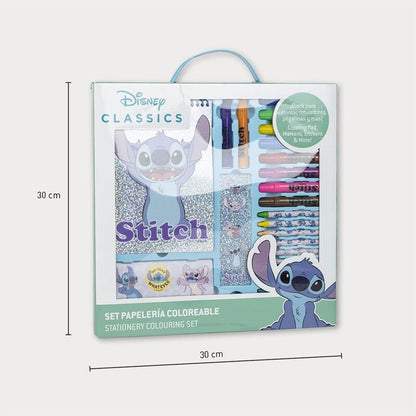 Stitch Disney colorable stationery set