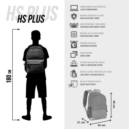 Chains Wednesday Backpack 43cm adaptable