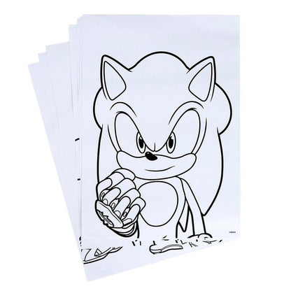 Zestaw kolorowych artykułów piśmienniczych Sonic Prime