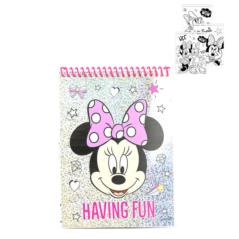 Minnie Mouse Disney colorable stationery set