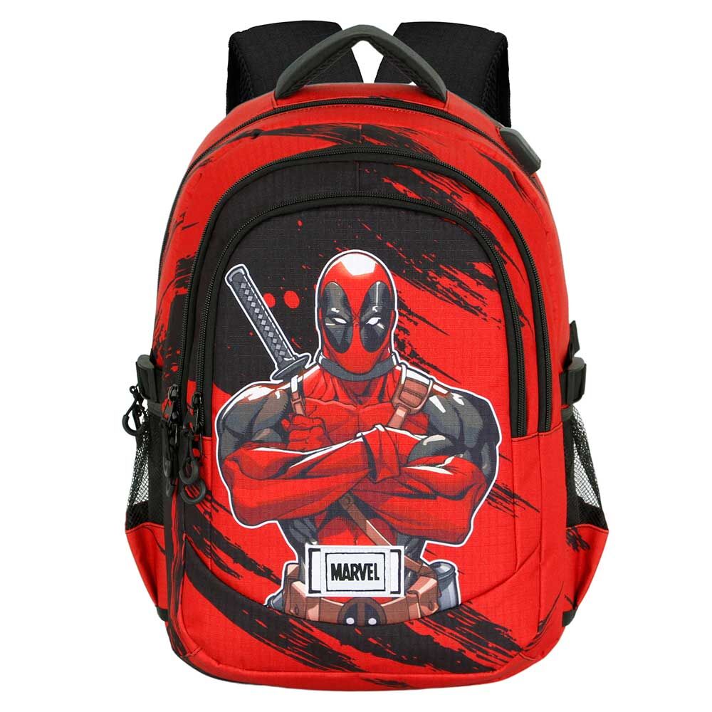 plus bad deadpool marvel backpack 44cm