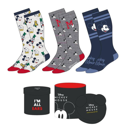 Set of 3 adult Mickey Mouse Disney socks