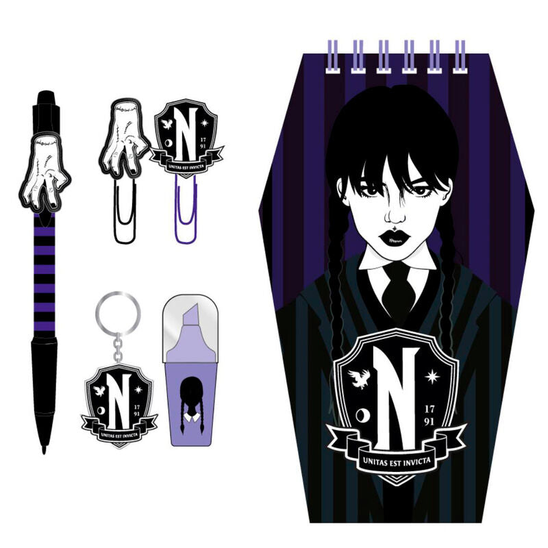 Wednesday stationery set