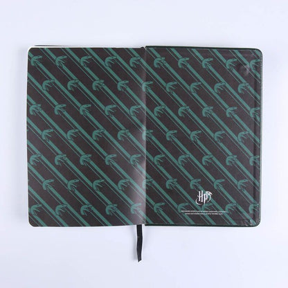 Premium Slytherin Harry Potter Notebook