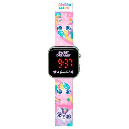 Süße Träume Einhorn LED Uhr