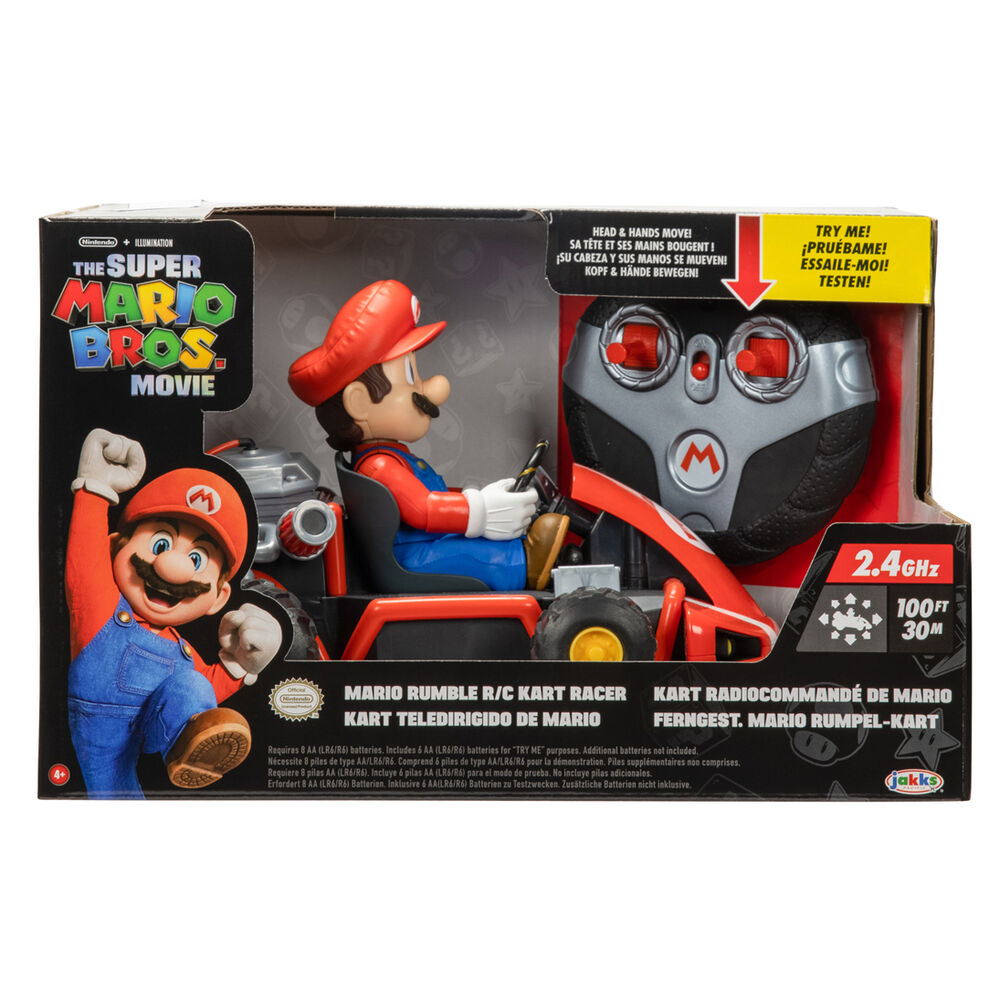 super mario bros radio controlled vehicle