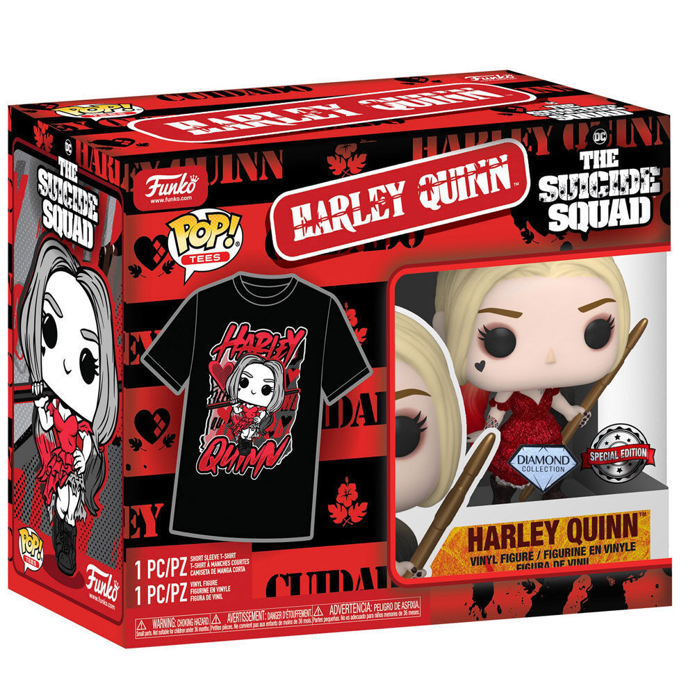 POP & Tee DC Comics Suicide Squad Harley Quinn Figure Set