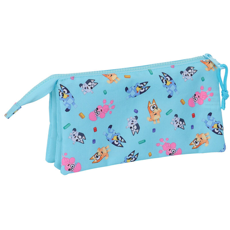 Bluey Triple Pencil Case