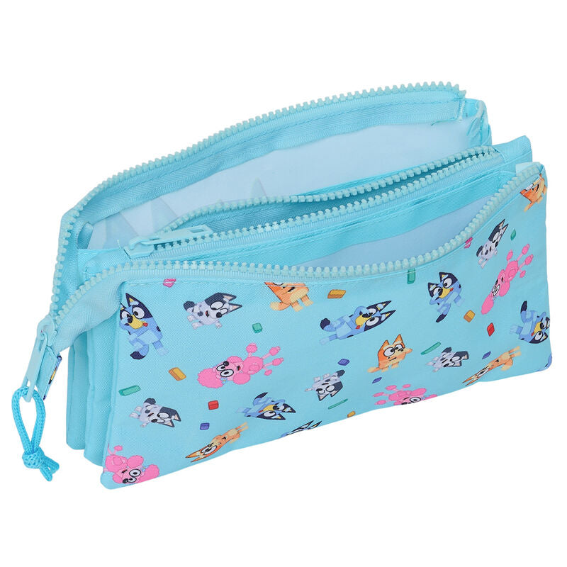 Bluey Triple Pencil Case