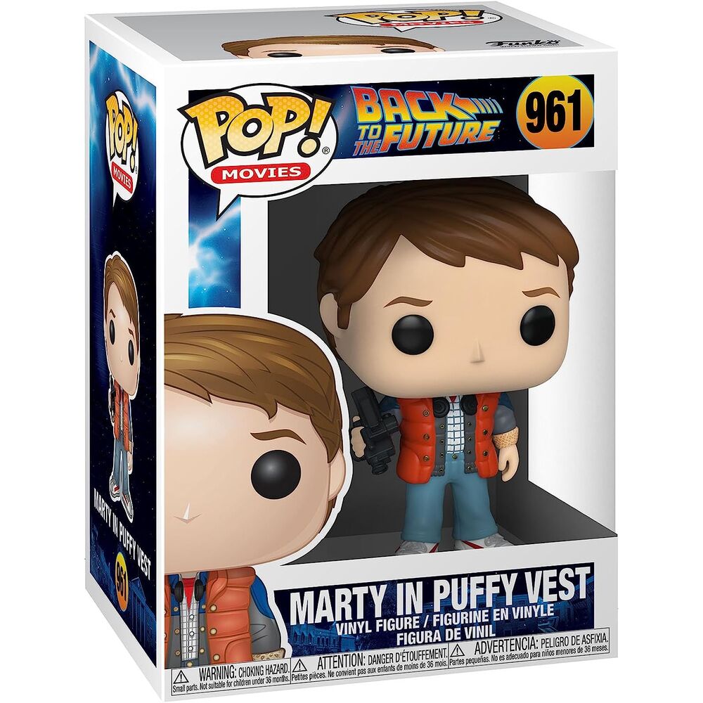 POP Figure Back To The Future Marty in Puffy Vest