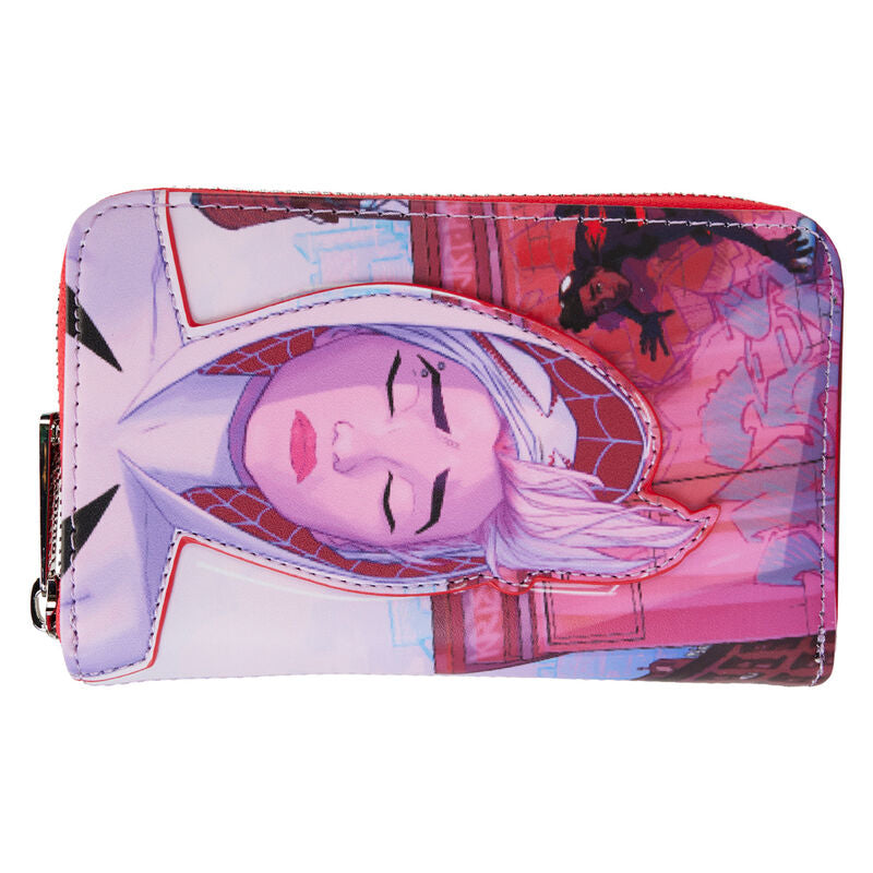 spider gwen spider verse marvel loungefly wallet