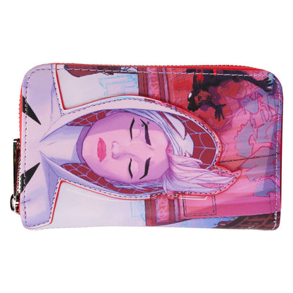 spider gwen spider verse marvel loungefly wallet