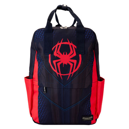 nylon backpack suit miles morales spider verse marvel loungefly 43cm