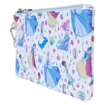 Loungefly Nylon Handtasche im Ärmelstil Disney Prinzessinnen