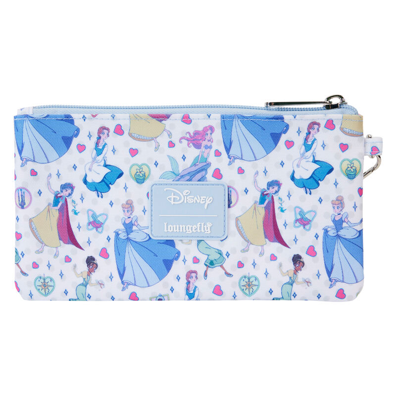 Loungefly Nylon Handtasche im Ärmelstil Disney Prinzessinnen