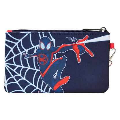 Nylon Geldbörse Miles Morales Spider Verse Anzug Marvel Loungefly