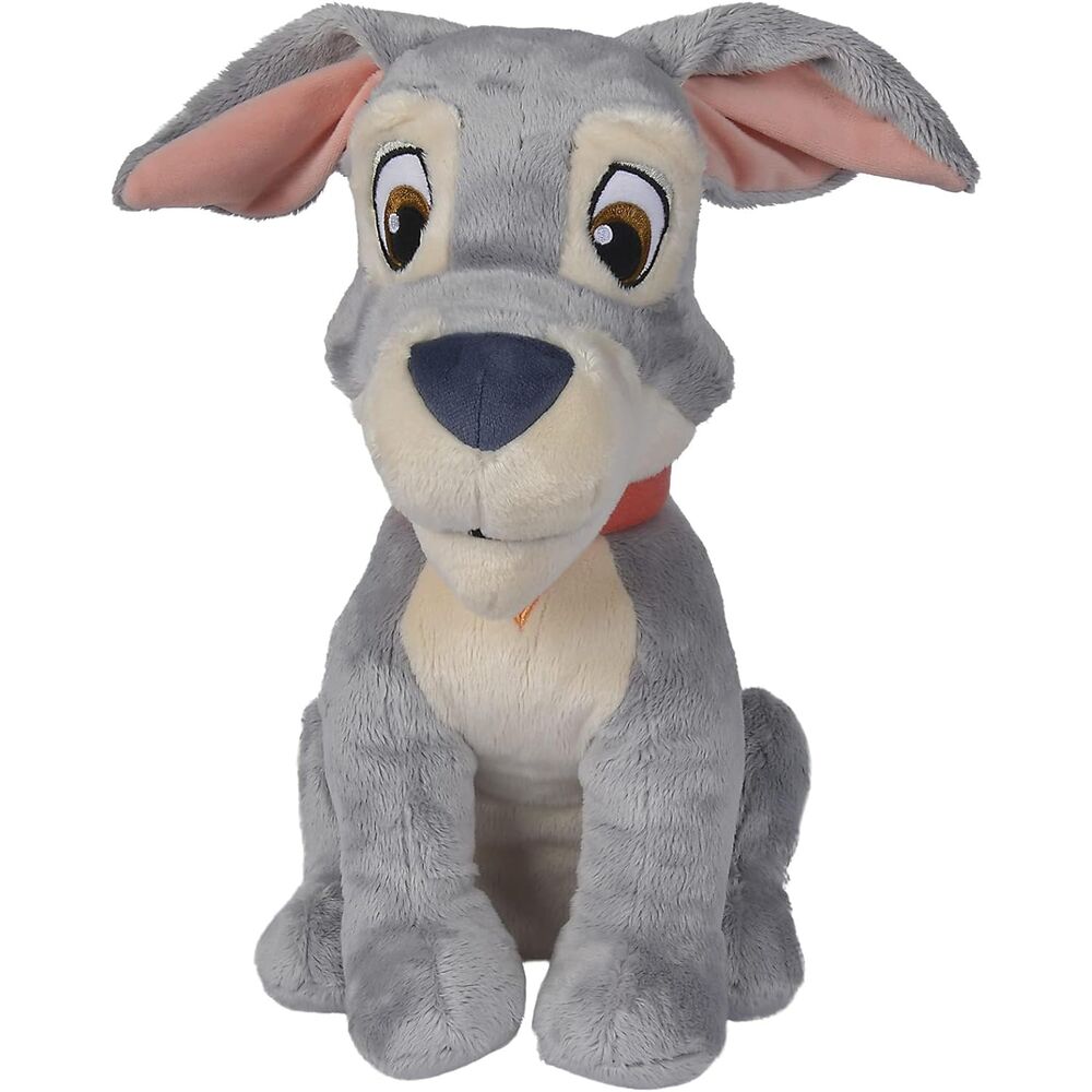 lady and the tramp disney soft plush toy  tramp  35cm
