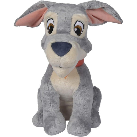 lady and the tramp disney soft plush toy  tramp  35cm