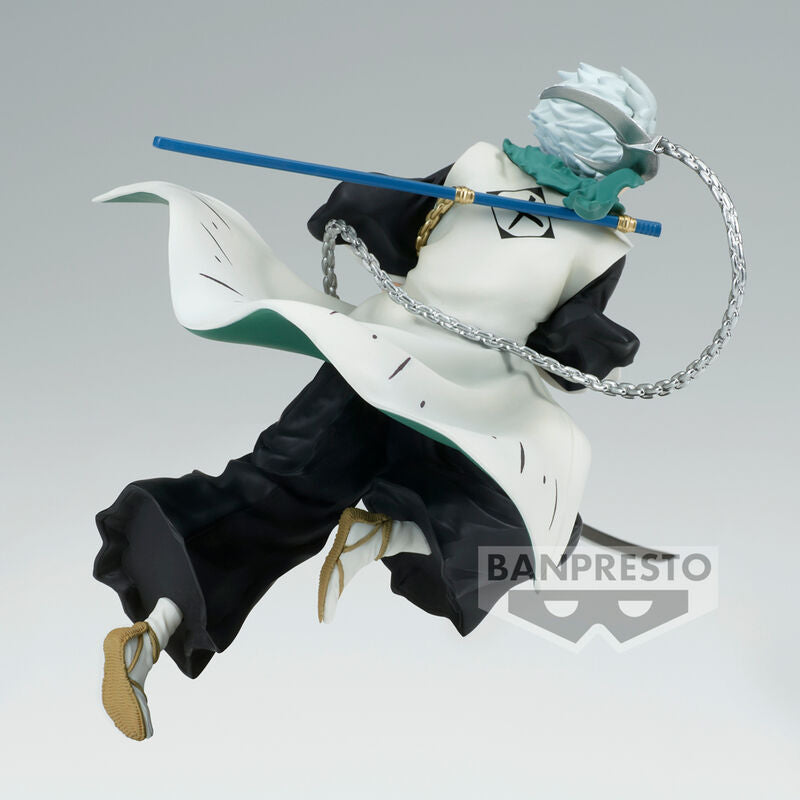 Action figure di Toushiro Hitsugaya tratta da Vibration Stars di Bleach alta 14 cm
