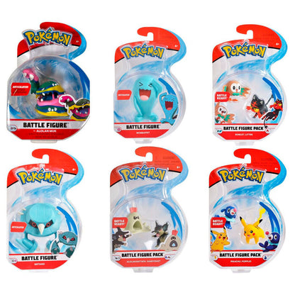 battle pokemon figure 5cm assorted
