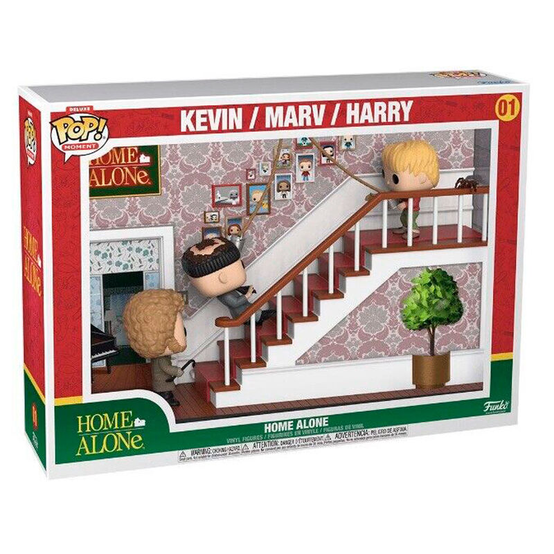 pop moments deluxe home alone staircase exclusive figure