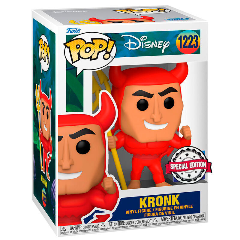 disney pop figure the emperor's new groove kronk exclusive