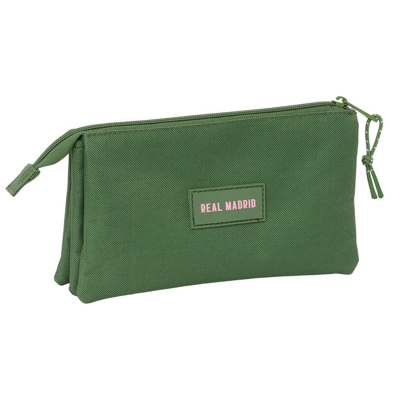 Astuccio triplo verde del Real Madrid