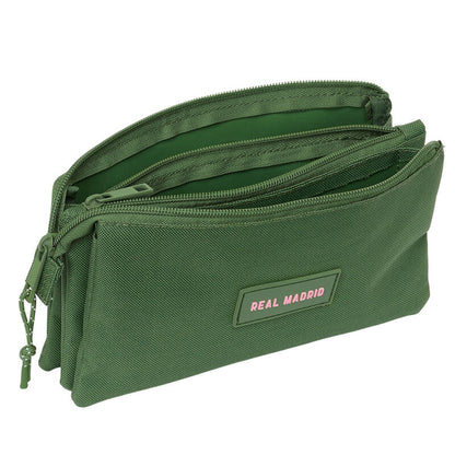 Astuccio triplo verde del Real Madrid