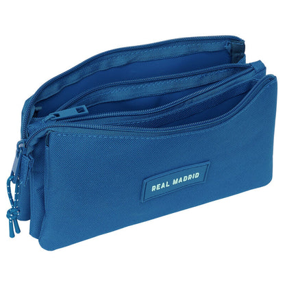 Astuccio triplo blu del Real Madrid