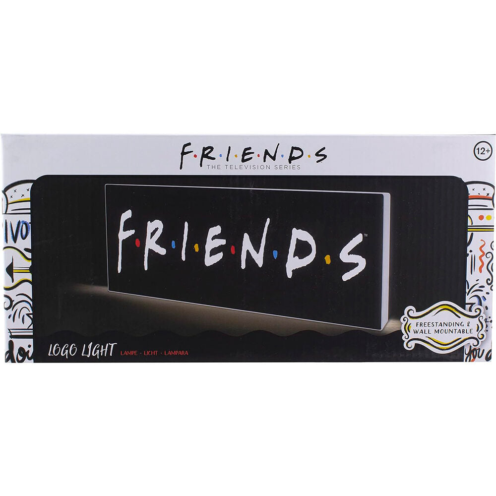 friends logo lamp