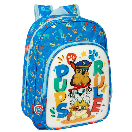 pups rule paw patrol backpack 34cm