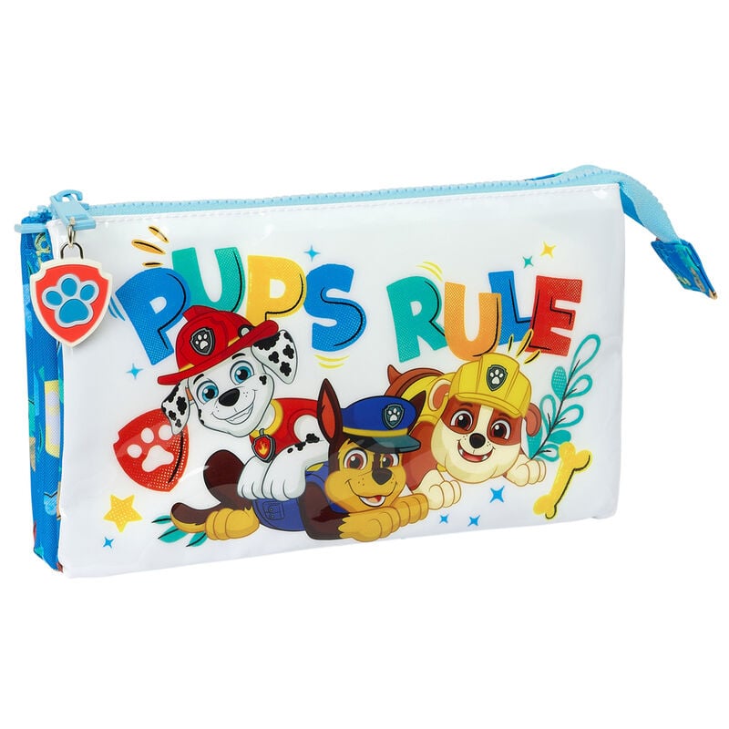 Pups Rule Paw Patrol Triple Pencil Case