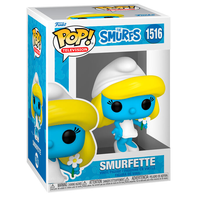 pop figure the smurfs smurfette